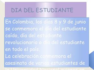 dia del estudiante 