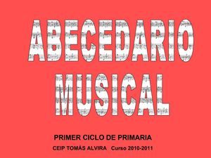 Abecedario musical