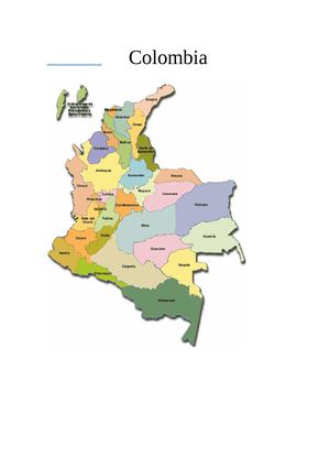 Mapas de Colombia
