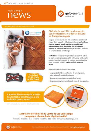 Galp Energía Madrileña de Gas - Newsletter Junio 2011
