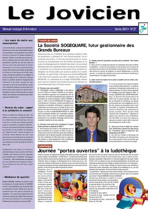 N°27 Février 2001