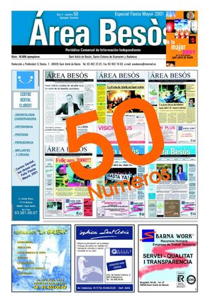 Àrea Besòs 50 Festa Mayor 2001