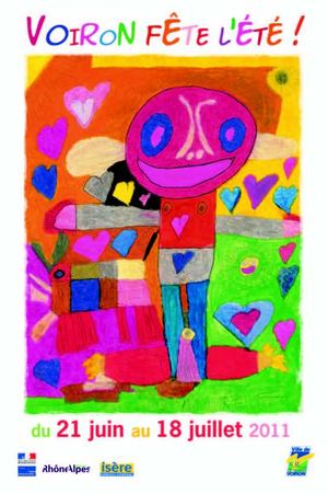 Plaquette Voiron fête l'été