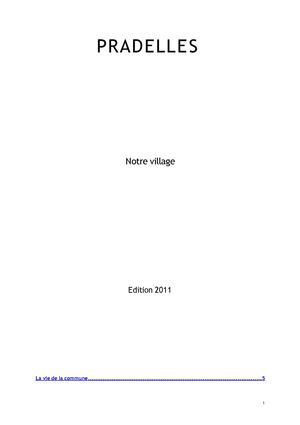 BULLETIN MUNICIPAL 2011