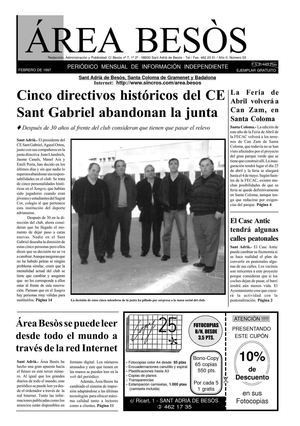 Àrea Besòs 3 Febrero 1997