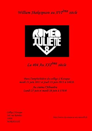 Roméo et Juliette de la 404