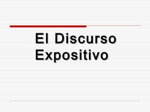 Segundo Medio: Texto Expositivo