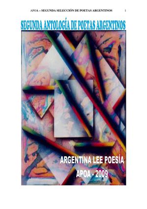 Antología Argentina Lee poesía 2009