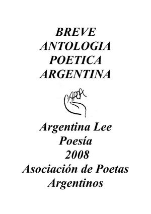 Argentina lee poesía 2008