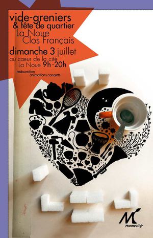 Fête de quartier La Noue Clos Français à Montreuil