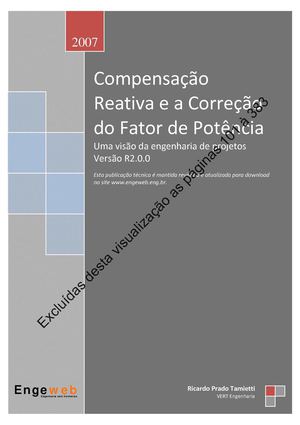 A Compensação Reativa e a Correção do Fator de Potência