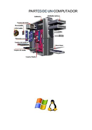 PARTES DE LA COMPUTADORA