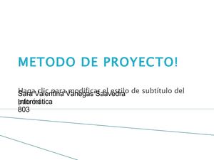 Metodo de Proyecto