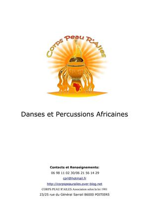 Dossier présentation asso Corps Peau R'Ailes