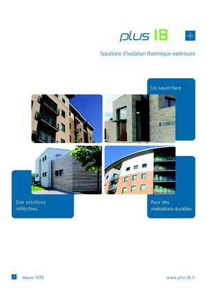 Plus18 Solutions d'isolation thermique extérieure