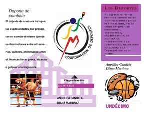 FOLLETO DEPORTES