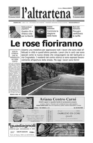 L'Altrartena - Giugno 2011