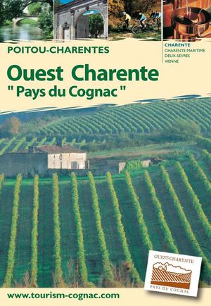 brochure guide du pays du cognac ouest