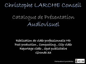 Catalogue audiovisuel : Reportage video et photos, Réalisation de video professionelle, Spot publicitaire, Clip video, Composting, DVD, Post Production, bordeaux, gironde, 33
