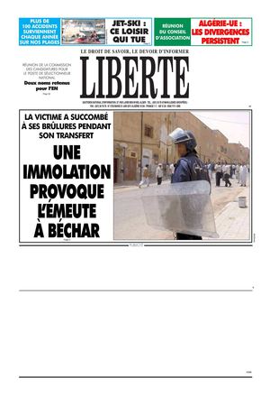LIBERTE ALGERIE (liberte-algerie.com) du 21 juin 2011