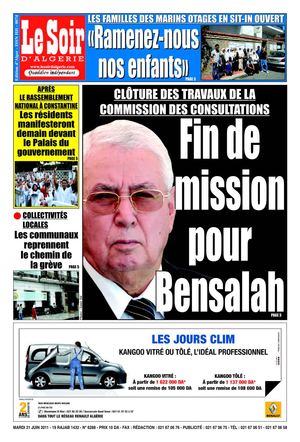 Le soir dalgerie du 21.06.2011