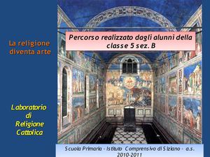 Presentazione Giotto_5B