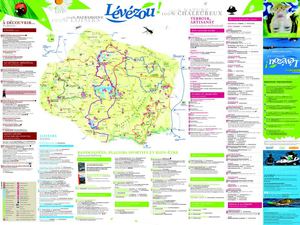 Carte touristique 1/2