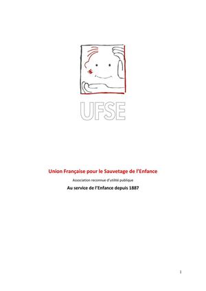 Bulletin d'adhésion UFSE