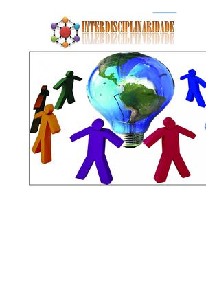 Interdisciplinariedade: múltiplos olhares