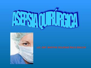 asepsia quirurgica