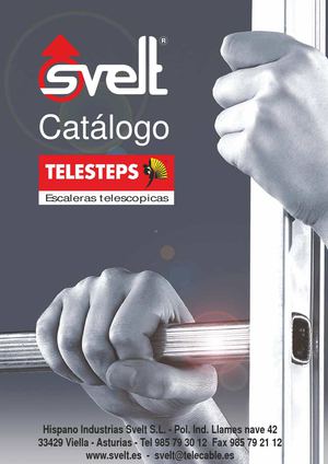 Catálogo SVELT de escaleras telescópicas TELESTEPS