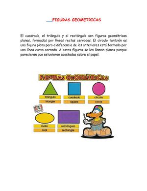 Las figuras geométricas