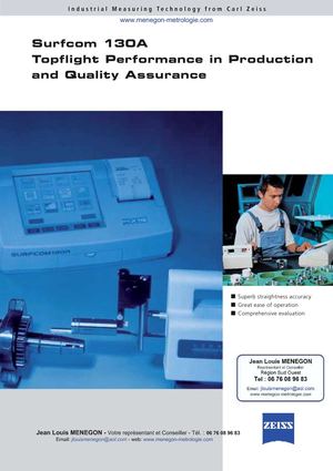 ZEISS - Surfcom 130 e- rugosimetre 