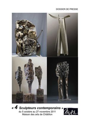Dossier de Presse "4 sculpteurs contemporains"