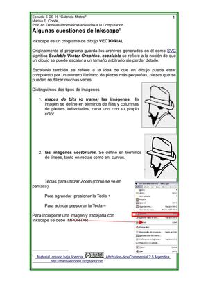 GUÍAS PRACTICAS PARA TRABAJAR CON INKSCAPE