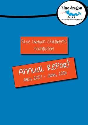 Blue Dragon 2007-08 Annual Report
