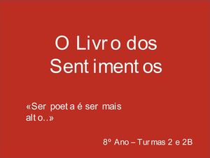 Livro dos Sentimentos