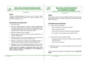 Préconisations de prelevement bioPyrénées