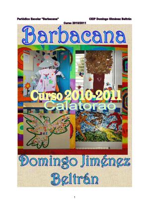 Periódico Escolar Barbacana 2010 - 2011 