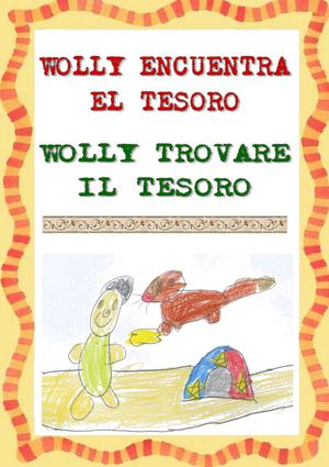 Wolly encuentra el tesoro - Cuento eTwinning bilingüe