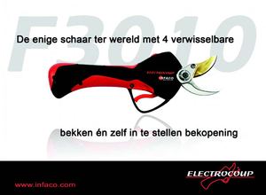 Infaco F3010 - DUTCH Brochure of the electronic pruning shear F3010 Netherlands