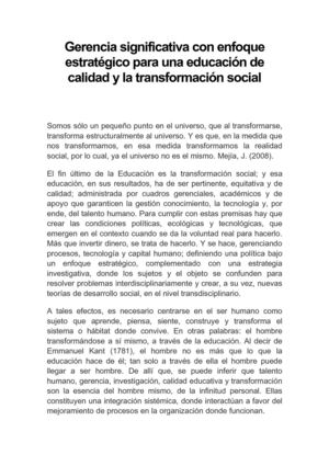 Gerencia en el Aula.