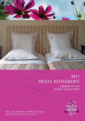 Brochure hôtels Haute-Vienne 2011
