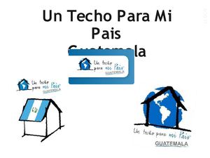 Un techo para mi País