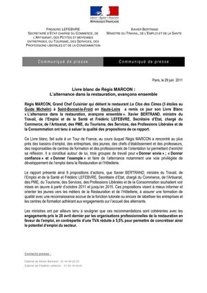 CP - Livre blanc de Régis MARCON - alternance 