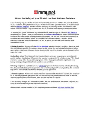 Boost the Safety of your PC with the Best Antivirus Software