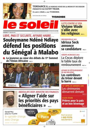 Edition du 01 Juillet 2011