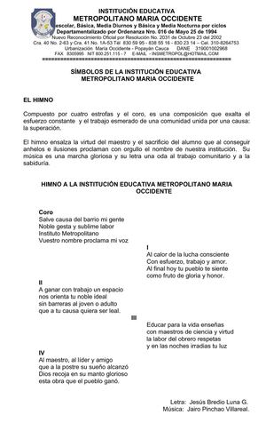 SÍMBOLOS I.E.M.M.O.