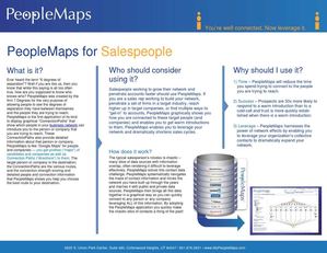 Peoplemaps Calaméo - PeopleMaps for Salespeople allows to see the degrees of ...