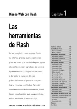 Herramientas de flash 8.0